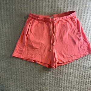Lou & Grey‎ Pink Athletic Shorts Relaxed Fit